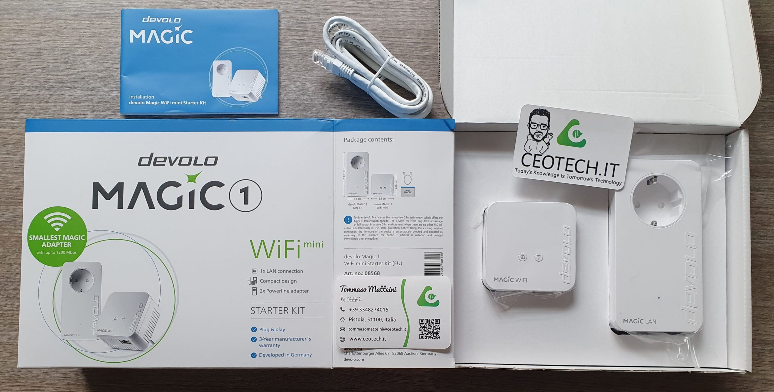 Recensione Devolo Magic 1 WiFi mini Starter Kit EU - CeoTech