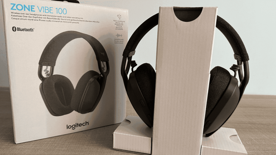 Logitech Zone Vibe 100 Cuffie Wireless a Padiglione