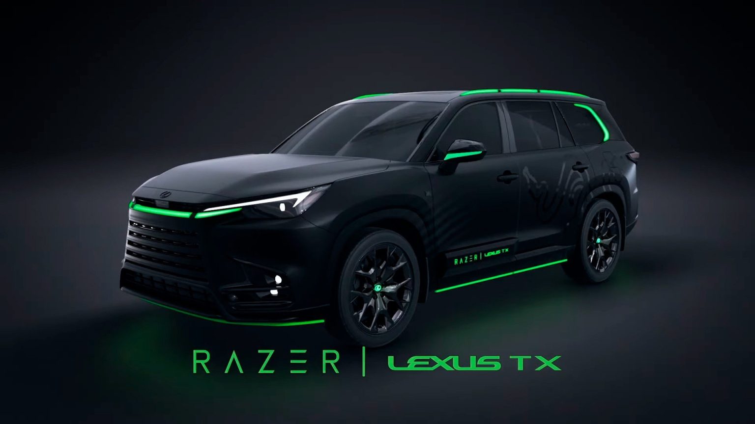 Razer Lexus TX al CES 2024 l'auto da gamer definitiva