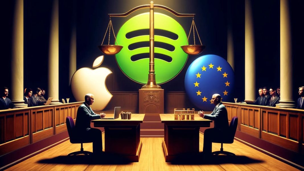 apple contesta la multa ue da 1,8 miliardi del caso spotify