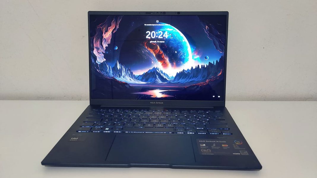 asus zenbook 14 oled laptop piuma con intel core ultra 7 recensione 1