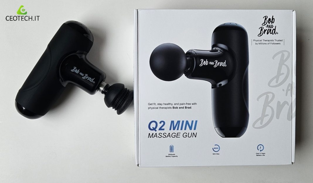 massaggiatore muscolare bob and brad q2 mini recensione