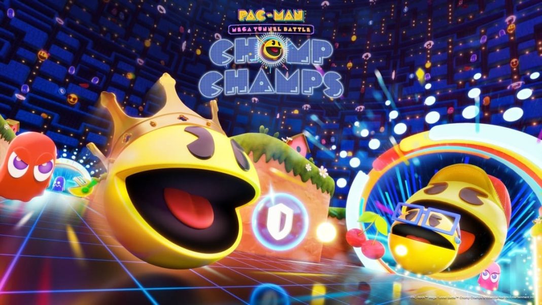 pac man mega tunnel battle chomp champs è disponibile!