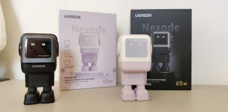 recensione robotgan 65w ugreen il caricabatterie di design