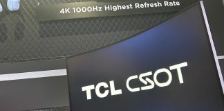 tcl monitor 4k con frequenza di aggiornamento a 1000 hz!