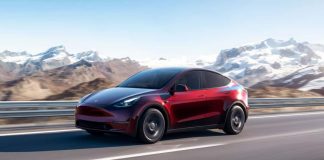 tesla model y semplice aggiornamento aumenta l'autonomia