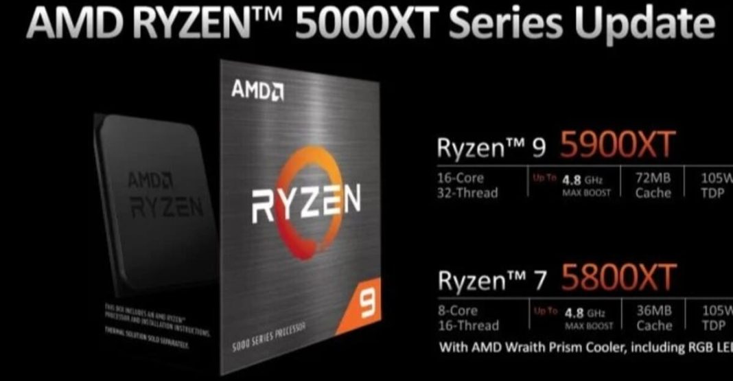 amd annuncia nuovi processori ryzen 9 5900xt e 7 5800xt per am4 1