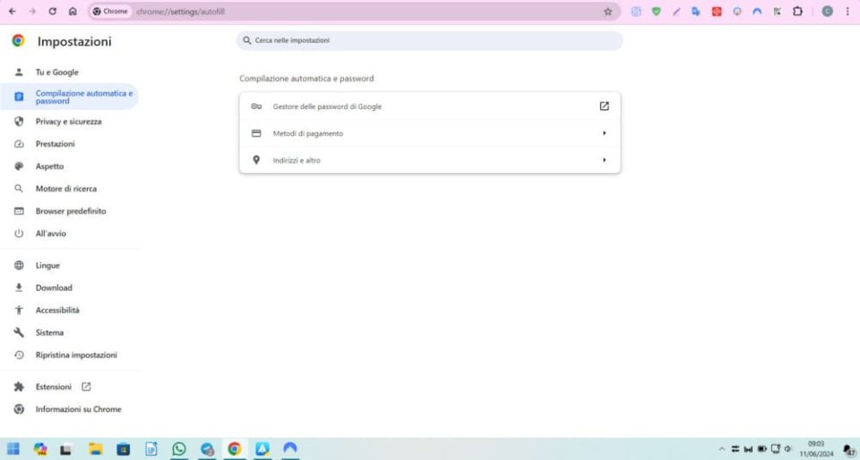 aggiungere o aggiornare metodi di pagamento in google chrome 2