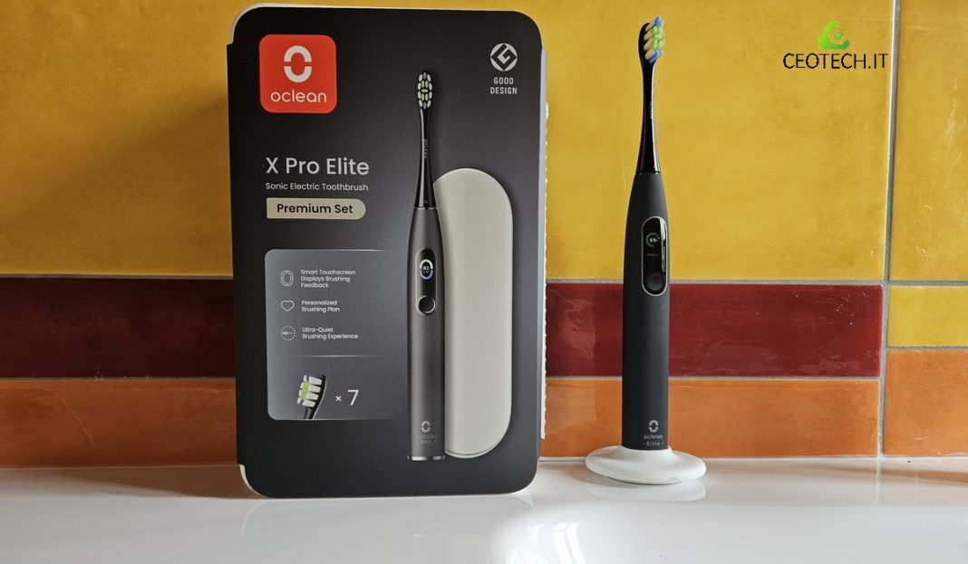 oclean x pro elite premium set recensione spazzolino sonico