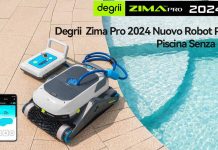 robot da piscina cordless degrii zima pro (2024) pulire la piscina in modo semplice!