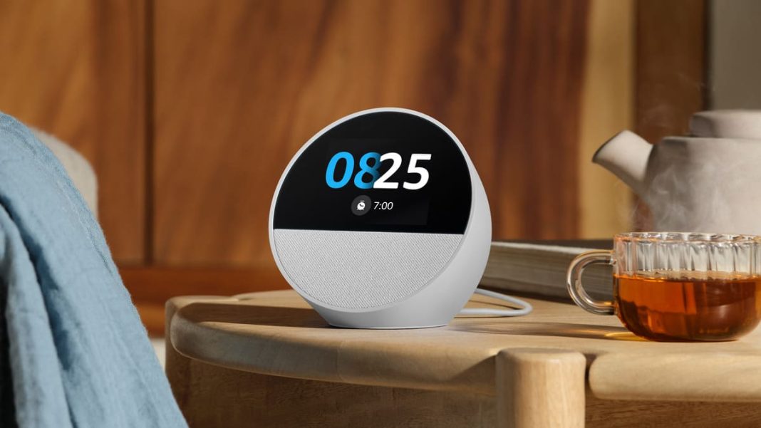 amazon echo spot ufficiale la sveglia smart con display e alexa