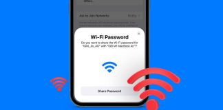 come condividere password wifi iphone con android