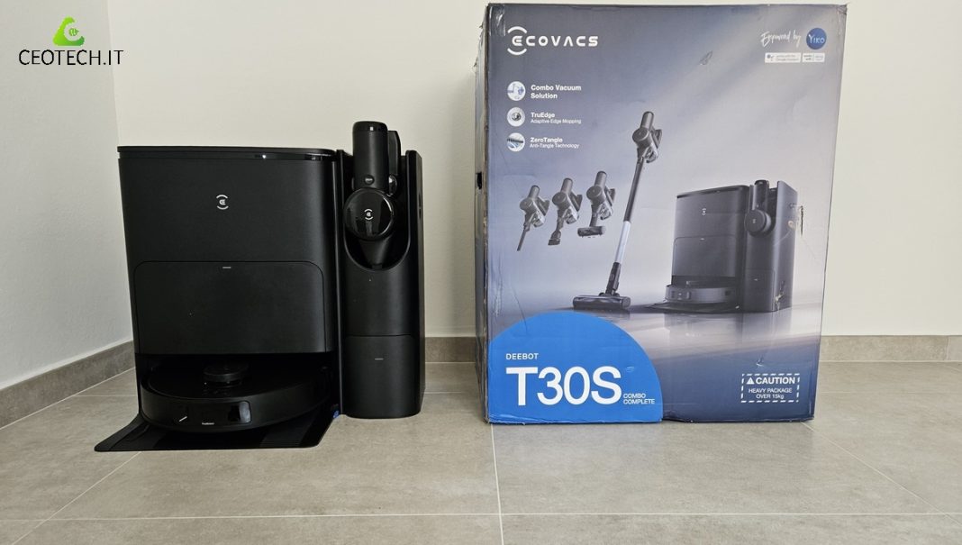 ecovacs t30s combo complete recensione robot all in one