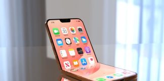 iphone pieghevole nel 2026 con un design a conchiglia