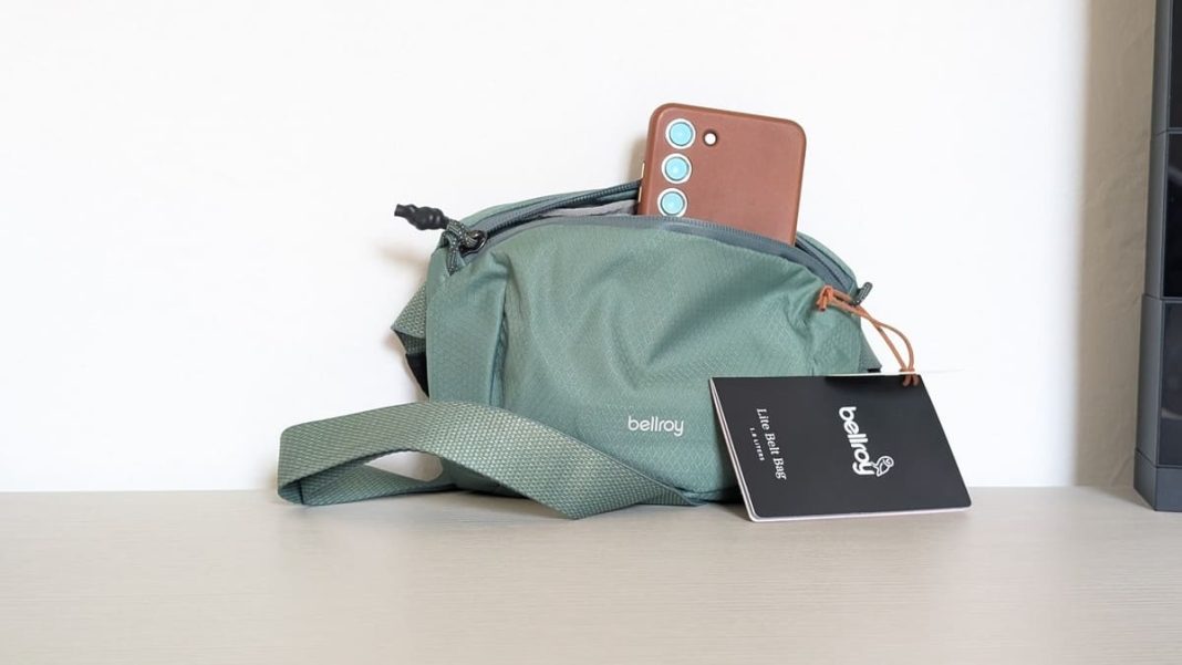 bellroy lite belt bag, una tracolla per l’essenziale recensione