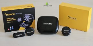 maono wm620 recensione microfoni wireless lavalier usb c