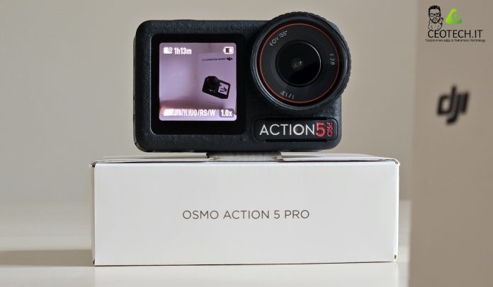 dji osmo action 5 pro recensione action cam professionale