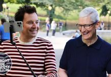 jimmy fallon incontra tim cook iphone 16 e futuro di apple