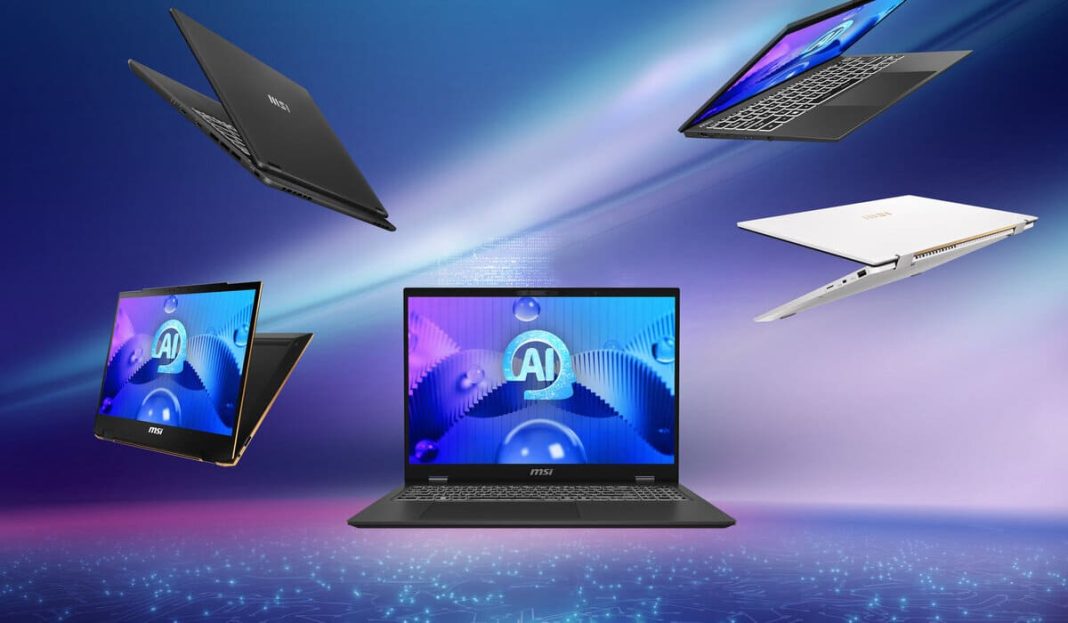 msi a ifa 2024 laptop ai+ e claw 8 ai+ con intel core ultra