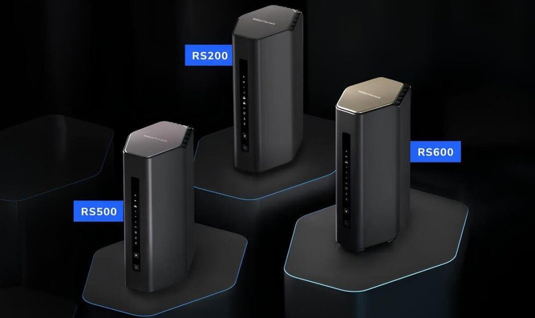 netgear espande la gamma wifi 7 rs600, rs500 e rs200