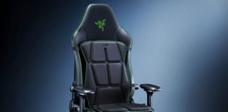 razer freyja, il cuscino aptico che trasforma il gaming