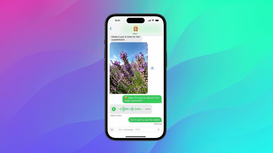 ios 18 iphone e android più vicini grazie alle chat rcs