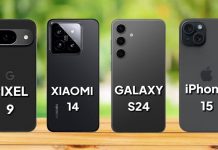 iphone 16 vs galaxy s24 vs pixel 9 vs xiaomi 14