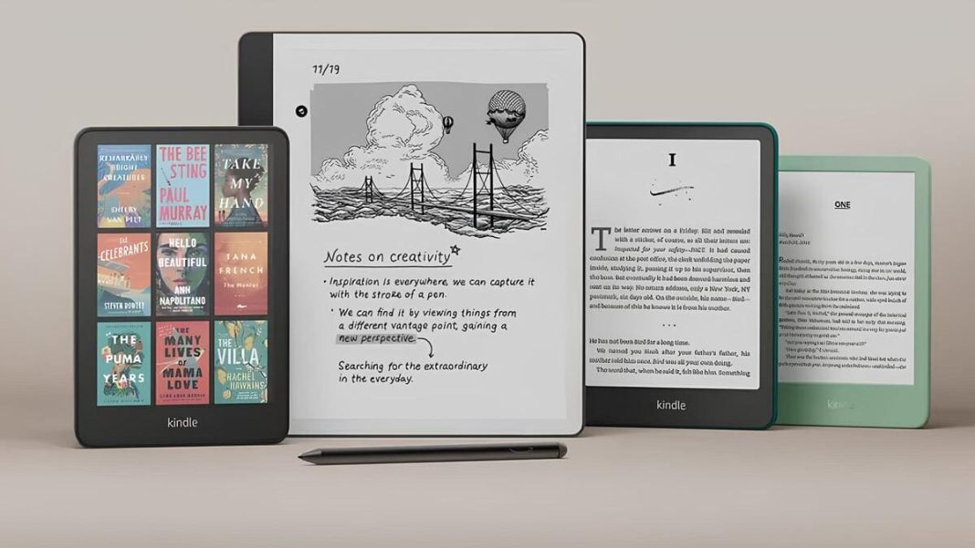 amazon kindle ufficiale il primo a colori e altri 3 ereader