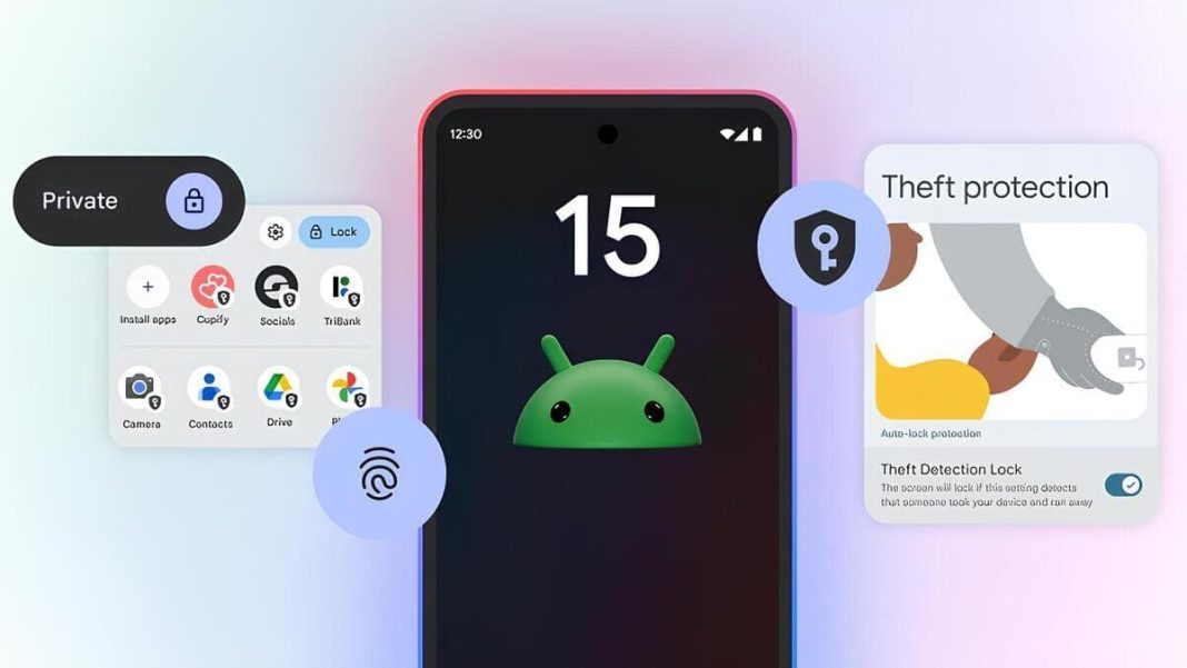 android 15 disponibile novita per sicurezza, privacy e produttivita