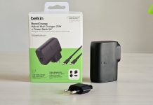 belkin boostcharge hybrid caricatore e powerbank integrato