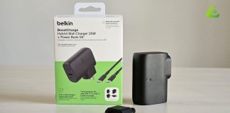 belkin boostcharge hybrid caricatore e powerbank integrato