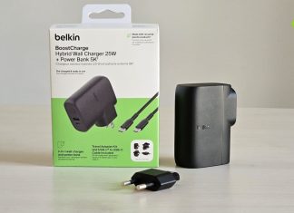 belkin boostcharge hybrid caricatore e powerbank integrato