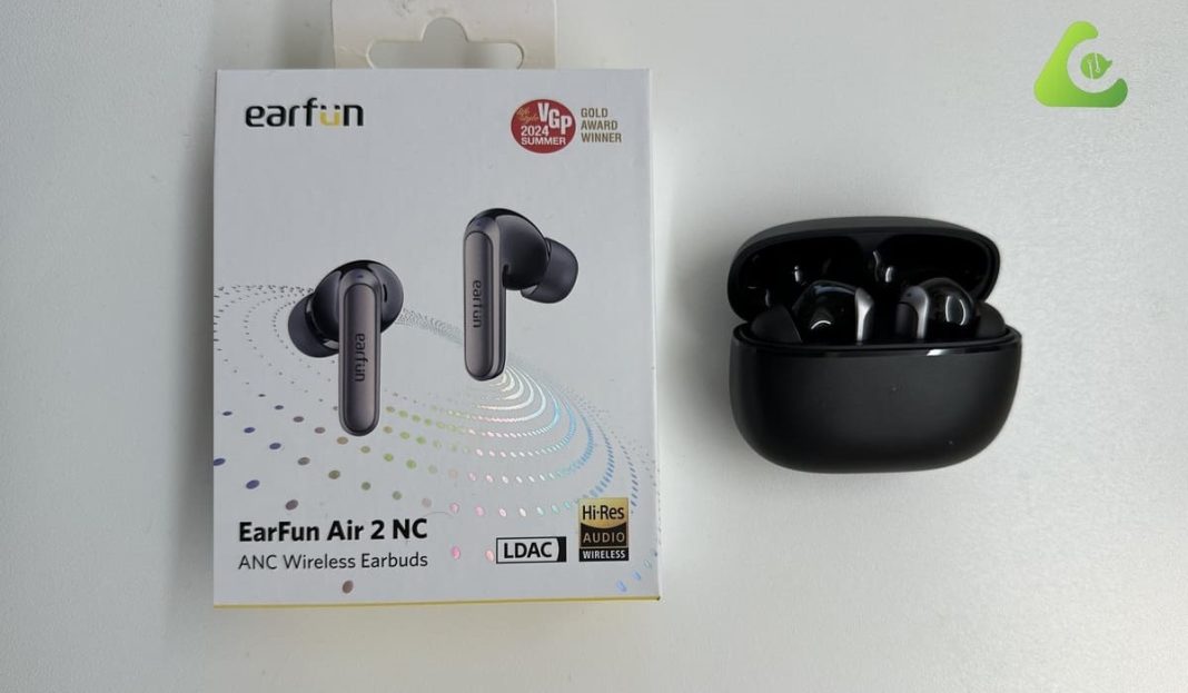 earfun air 2 nc recensione earbuds anc con codec ldac