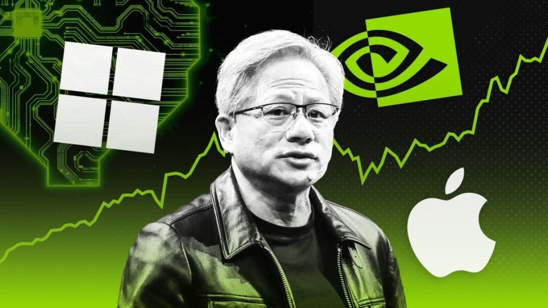 nvidia supera nuovamente apple l'ai fa la differenza