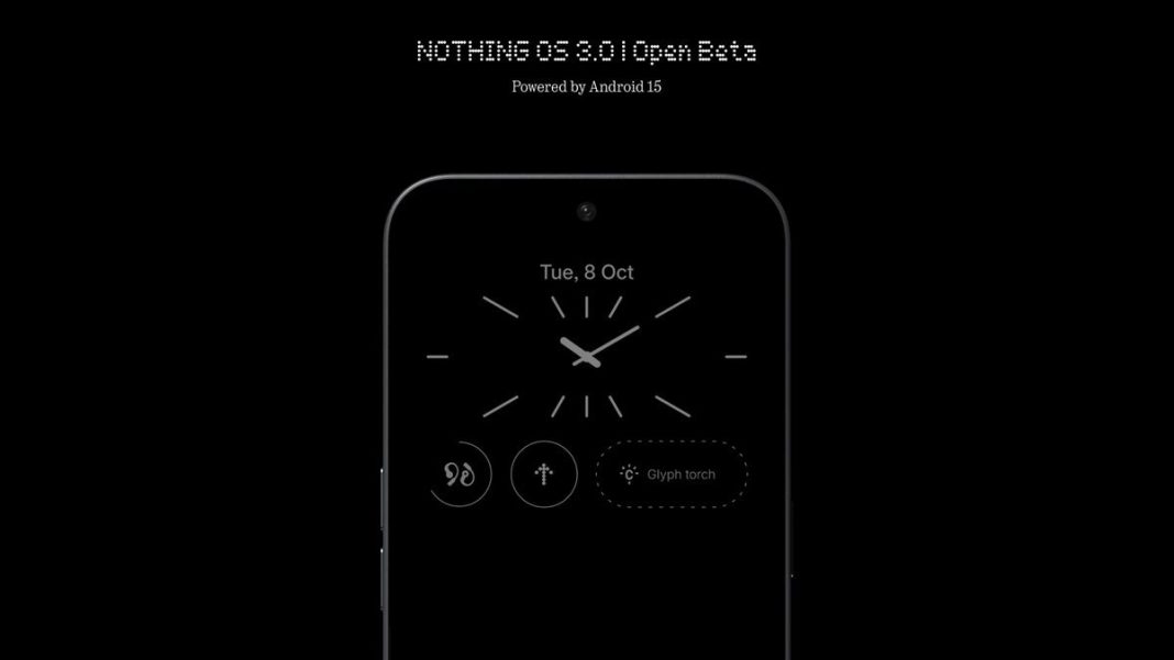 nothing os 3.0 arriva la beta con tante novità