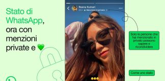 whatsapp arriva il mi piace e le menzioni private