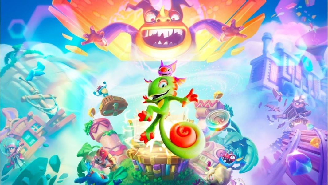 yooka replaylee in arrivo su ps5, xbox series xs e nintendo