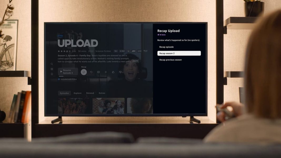 prime video x ray recaps, ai per riassunti di serie tv