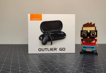 recensione cuffie wireless open ear outlier go di creative