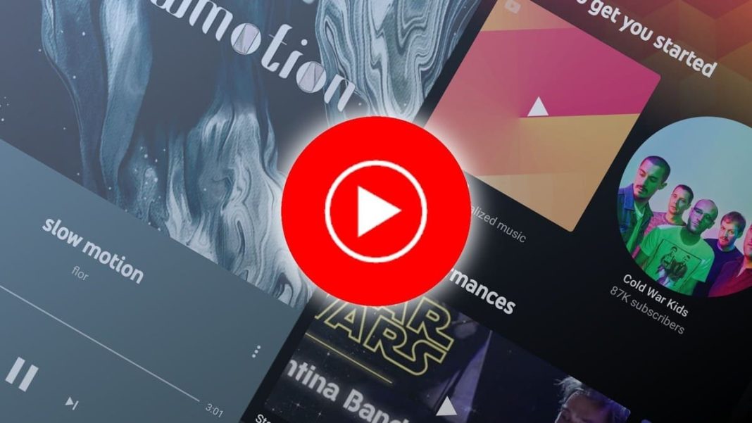 youtube music porta i controlli di riproduzione in primo piano